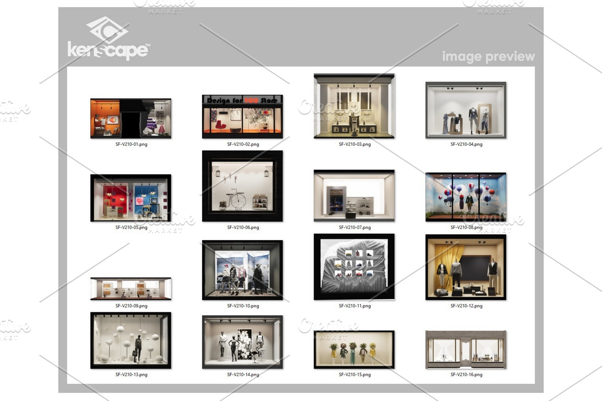 36 Store Front Photo Overlays, a Business Photo by KenScape (Photo 3 of 4)
