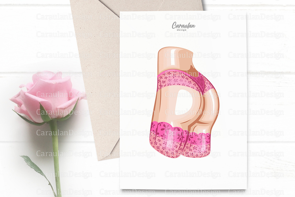 Elegant Female Body Illustrations, a Person Illustration by Serghei Caraulan (Photo 3 of 15)