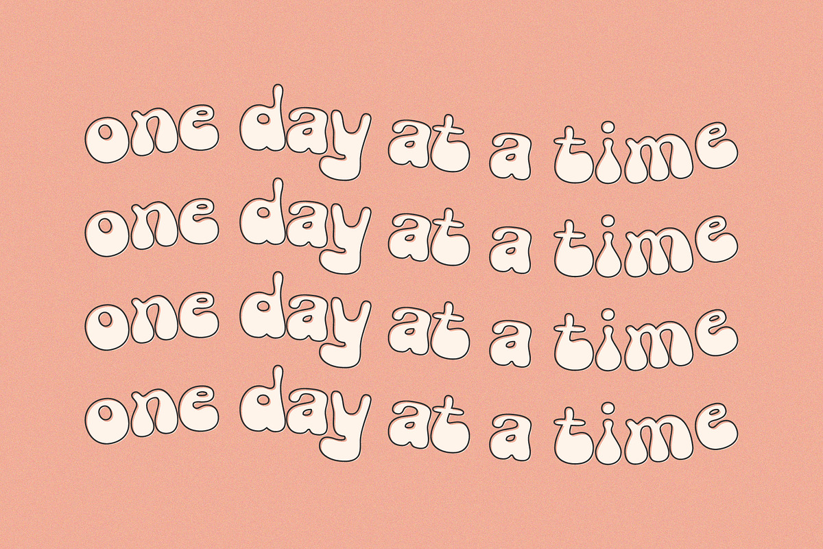 Hello Margarine - Groovy Font, a Font by Prioritype Co (Photo 6 of 10)