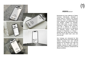 AMANI IPhone Mockup Collection Vol.1