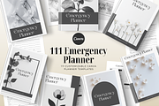 Emergency Planner Canva Template, a Presentation Template by The Blog Creative (Thumbnail 1 of 10)