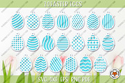 Easter Egg Hanging Collection, a Seasonal Illustration by Digital_Craftyfox (Thumbnail 2 of 13)