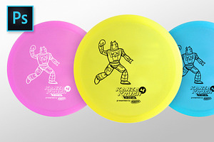 Disc Golf Mockup