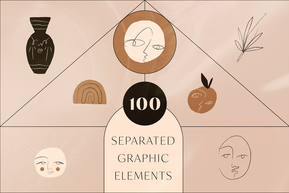 Terracotta — abstract art collection, a Decorative Illustration by adwintash (Photo 5 of 15)