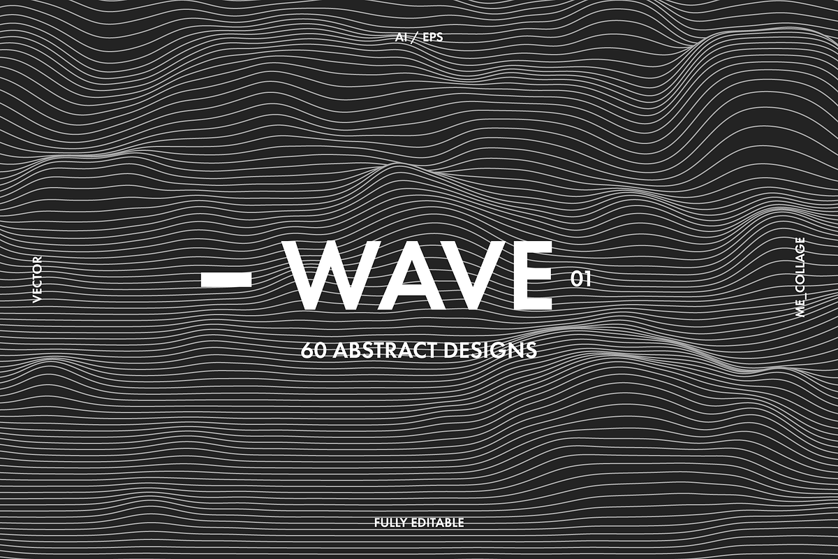 WAVE 01: Flexible Abstract Designs, an Object Graphic by ME_COLLAGE (Photo 25 of 25)