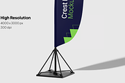 Flag Banner Outdoor Mockup, an Advertising Mockup by graphicsauce (Thumbnail 3 of 4)