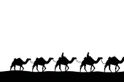 desert nomad silhouettes featuring, an Illustration by Amazin_art (Thumbnail 17 of 25)