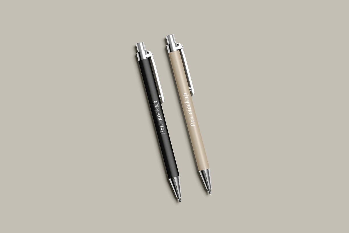 Office Pen Mockup, a Pens & Pencil Mockup by NyakBiett (Photo 12 of 16)