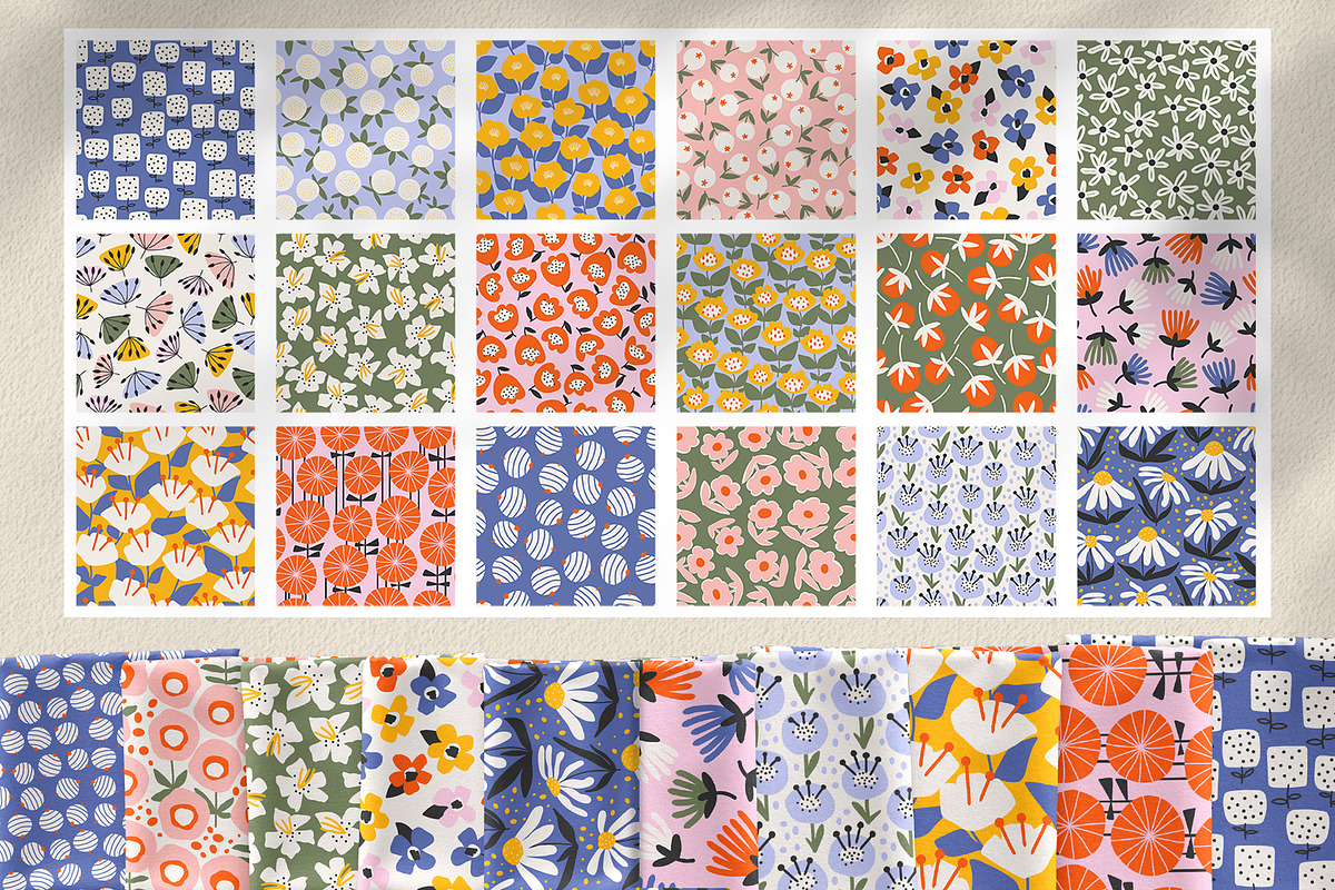 Minimalist modern pattern collection, a Pattern Graphic by rosypatterns (Photo 2 of 11)