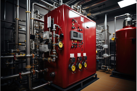 Historic boiler room with vintage, an Industrial Photo by tilialucida