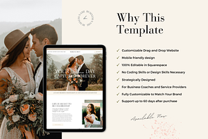 Squarespace 7.1 Template Serena Rey