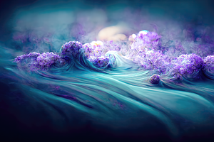 Grimace - Abstract Purple Background