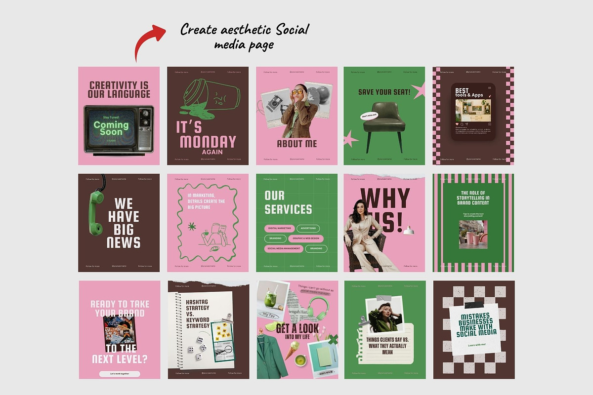 Social Media Manager Post Template preview 5