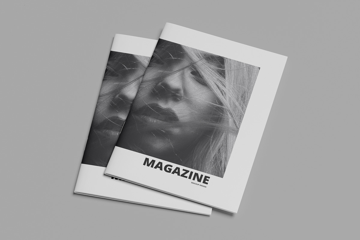 A4 Magazine Mockup, a Print Template by AKMAL STUDIO (Photo 14 of 14)
