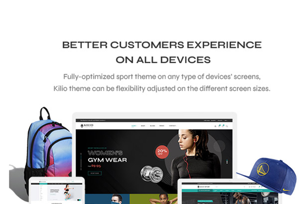 Kiliosport Fashion Store, a Bootstrap Template by apollotran (Photo 2 of 12)