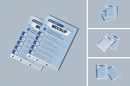 A4 Flyer Mockup