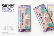SACHET MOCKUP, a Books & Magazine Mockup by Moonlight Creative (Thumbnail 1 of 6)