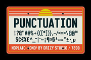 Noplato Mono - Condensed Monospaced, a Sans Serif Font by Drizy (Thumbnail 4 of 10)