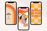 Retro Instagram Story Templates, a Social Media Template by Boltik Studio (Thumbnail 4 of 8)