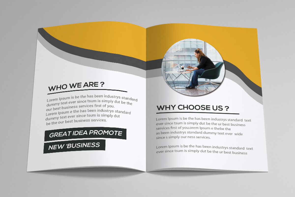 Business Catalogue Brochure 16 Pages, a Brochure Template by Psd Templates (Photo 9 of 9)