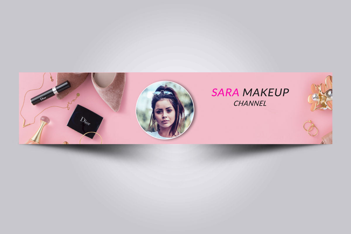 Makeup Channel Art, a Social Media Template by Jaisivakumar (Photo 5 of 6)