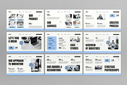 White Company Profile Google Slide, a Presentation Template by graphicook (Thumbnail 6 of 10)