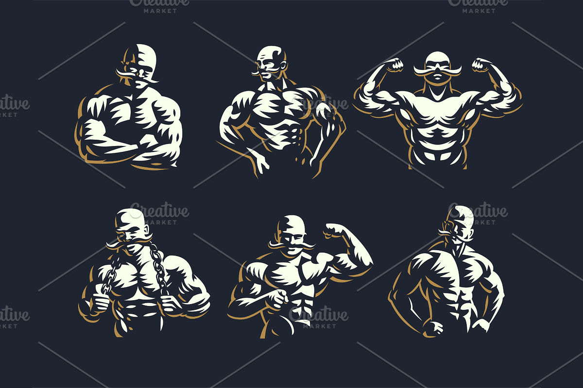Strong man, a Healthcare Illustration by Masterlevsha (Photo 3 of 4)
