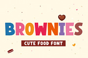 BROWNIES, a Sans Serif Font by Mozatype (Thumbnail 1 of 7)