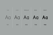 CLEOR - Unique Display Font Family, a Sans Serif Font by Designova® (Thumbnail 8 of 10)