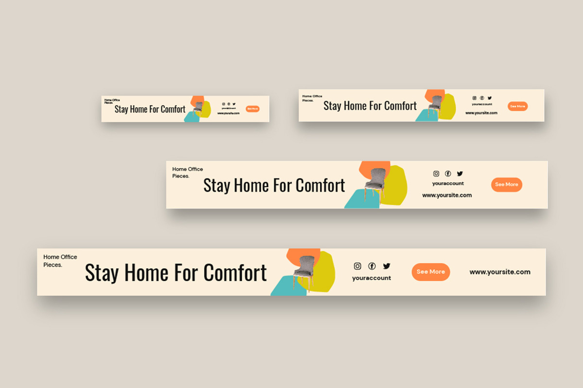 Home Office Product Google Ads, a Templates & Theme by MikroType Std (Photo 2 of 3)