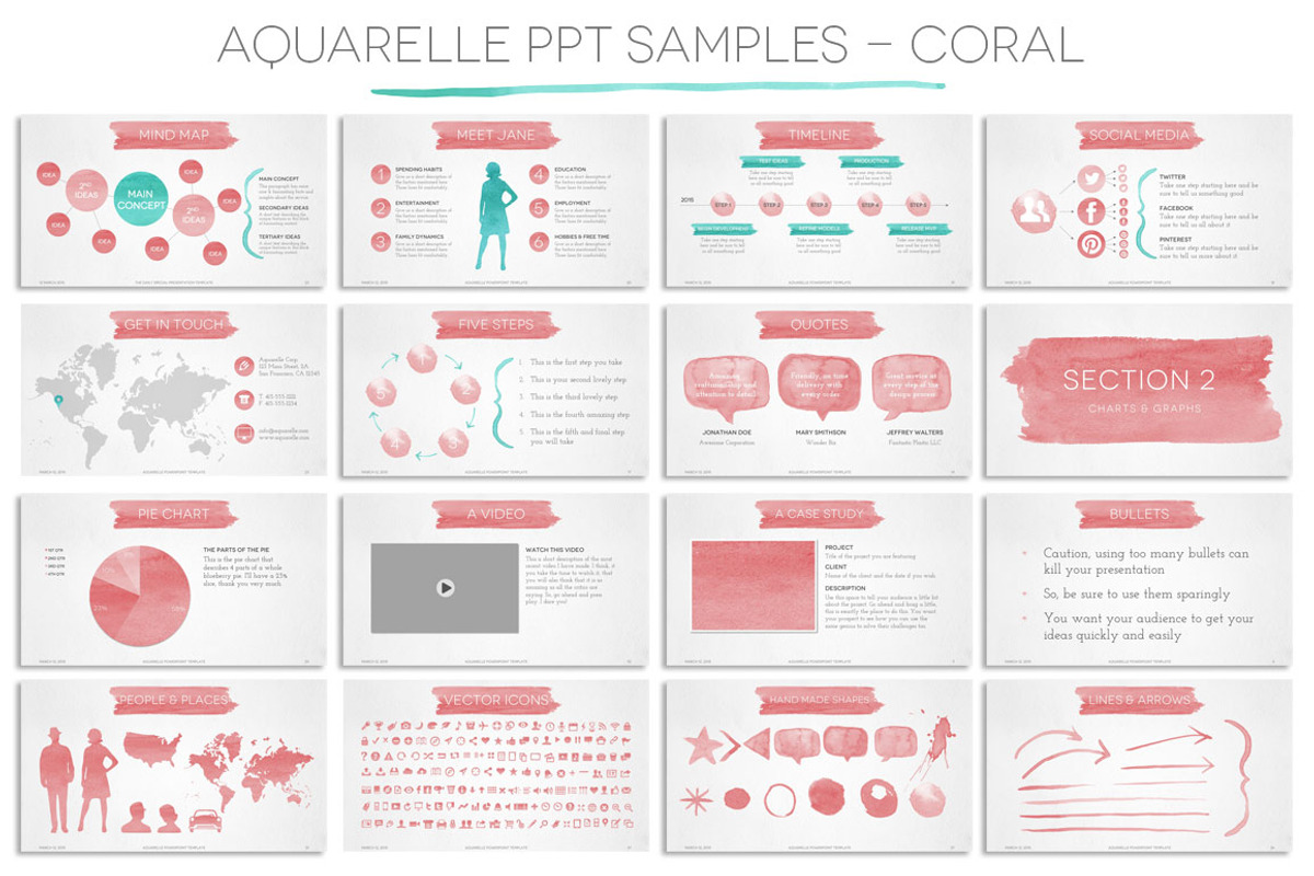 Savvy Collection PPT Bundle, a Presentation Template by Blixa 6 Studios (Photo 7 of 18)