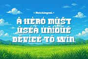Pixeland - Game Font, a Font by Flawless And Co (Thumbnail 10 of 10)