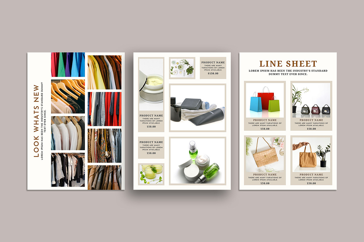 Wholesale Product Catalog/Line Sheet, a Stationery Template by Amit Debnath (Photo 6 of 6)