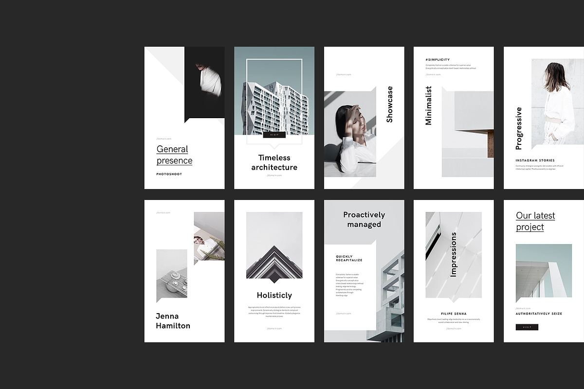 Minimal Canva Social Media Instagram, a Social Media Template by Goashape Studio (Photo 7 of 10)