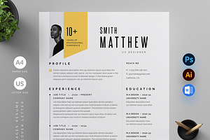 Resume/CV, a Resume Template by Reuix Studio