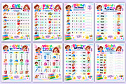 Beginning Reading Skills Workbook, a Stationery Template by Mustafiz (Thumbnail 4 of 4)