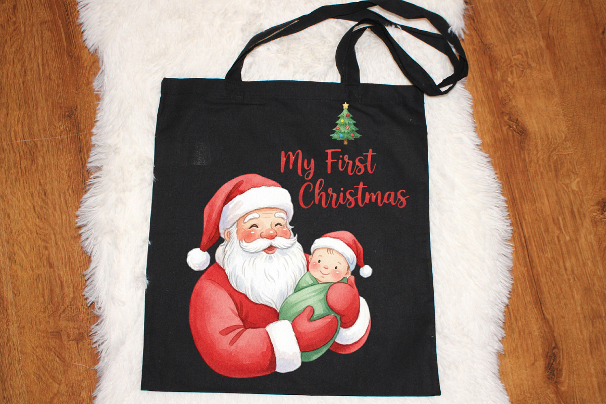 My First Christmas Sublimation PNG, an Illustration by SinaCreation (Photo 3 of 7)