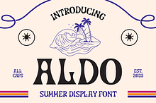 Aldo All Caps Font