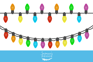 Christmas Lights Clipart