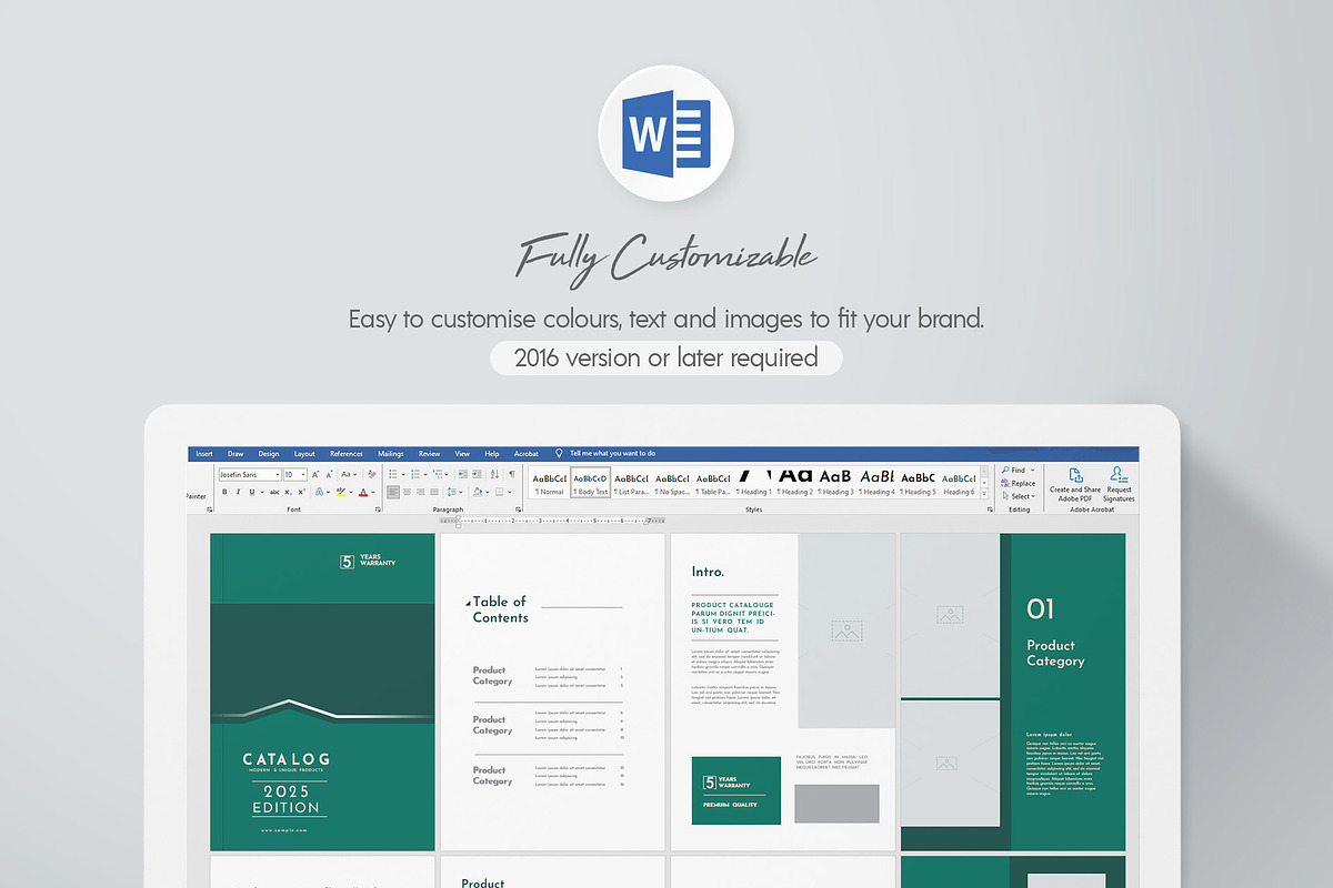 Elegant Catalog Template, a Brochure Template by BrochuresFactory (Photo 4 of 8)
