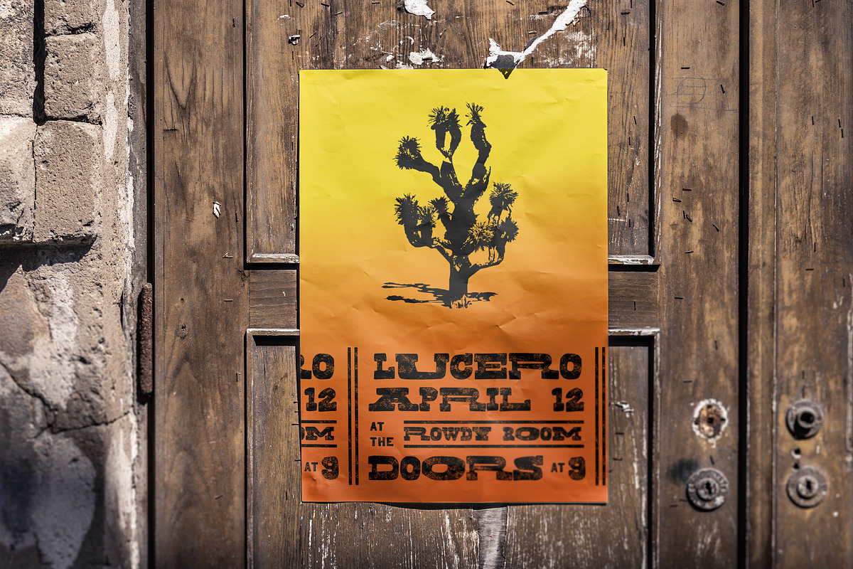 Rowdy, a Slab Serif Font by Midnight Grim (Photo 2 of 8)
