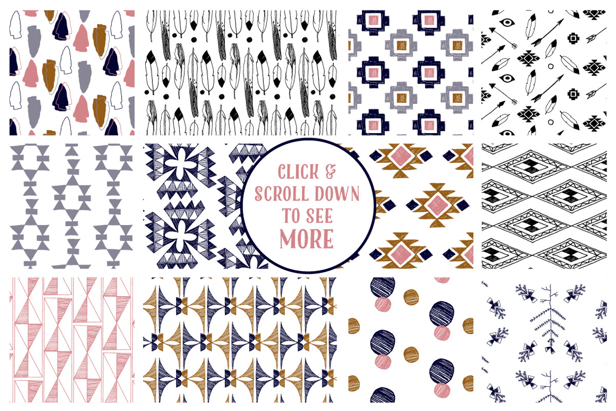 Native American Graphics & Patterns, an Illustration by becky nimoy (Photo 2 of 3)