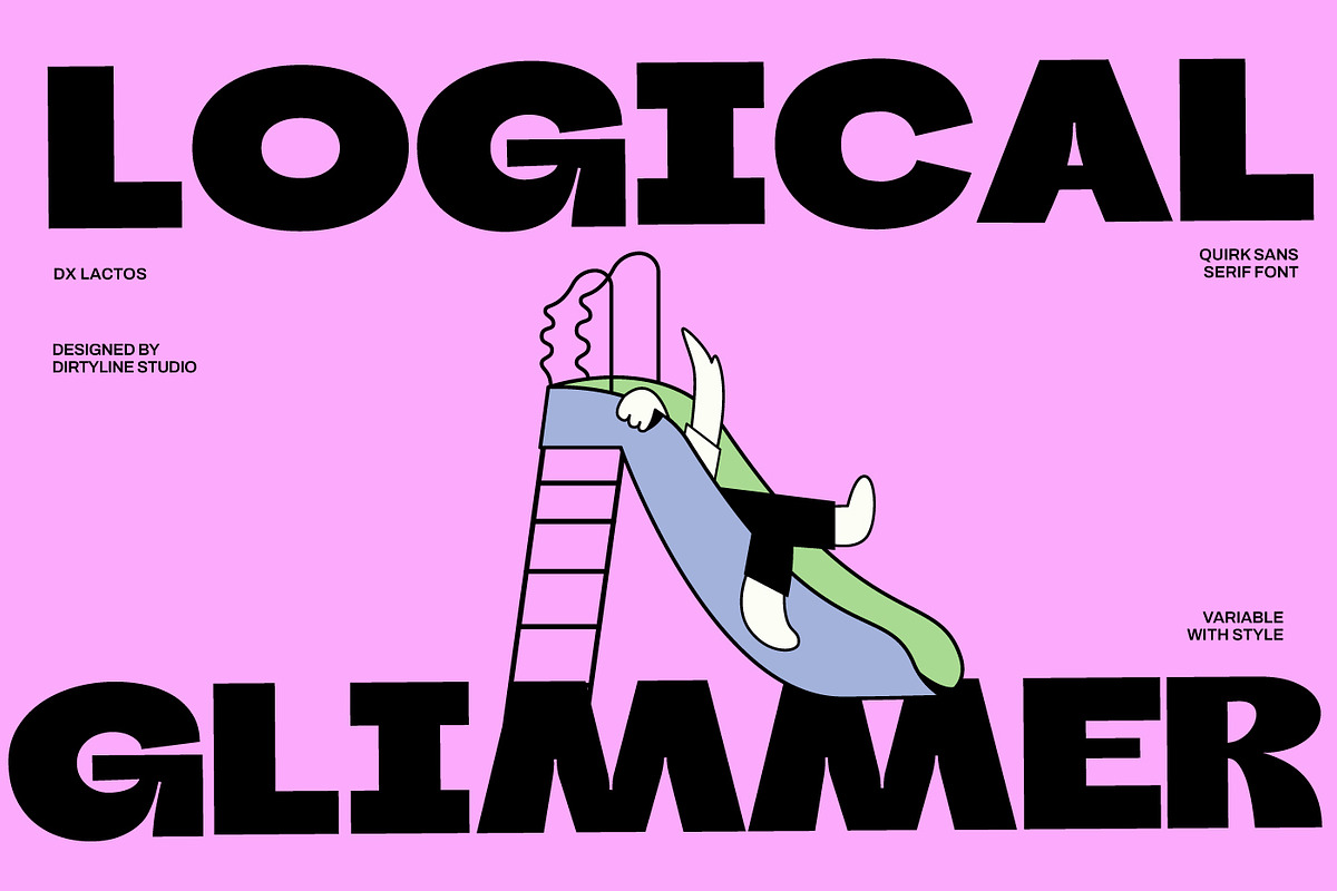 Dx Lactos - Quirk Font Variable, a Sans Serif Font by Dirtyline Studio (Photo 16 of 17)