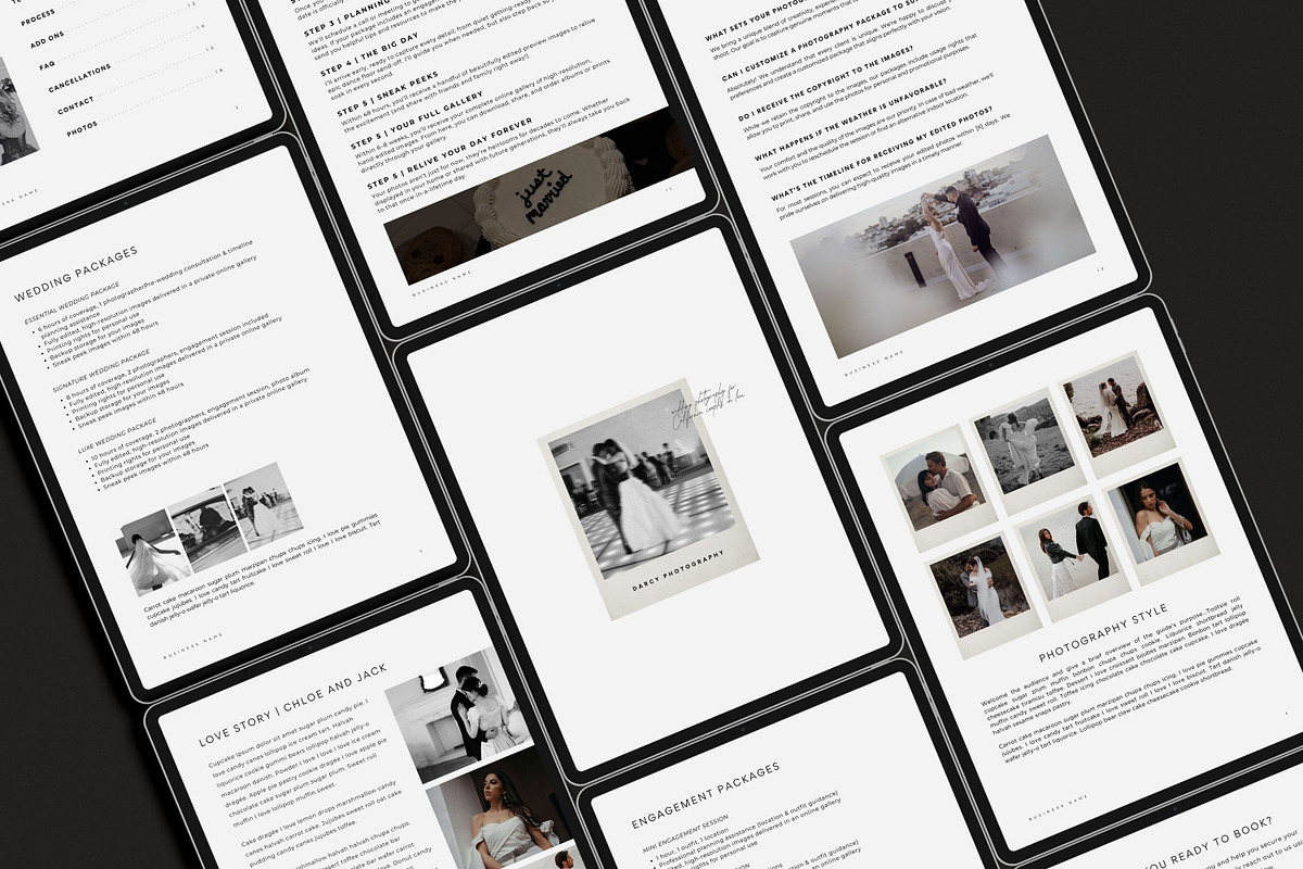 Photographer Pricing Guide Template, a Marketing Template by Blush Created (Photo 18 of 19)