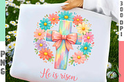 Boho Christian Easter Png, an Illustration by Craft Nest (Thumbnail 1 of 5)
