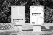 Street Billboard Mockup, an Advertising Mockup by graphypix (Thumbnail 4 of 4)