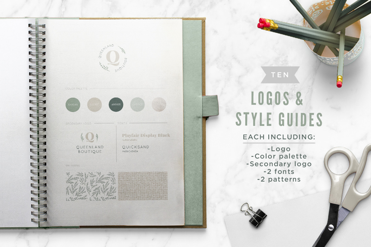 Foliage Branding Templates, a Branding & Logo Template by Anugraha Design (Photo 3 of 6)