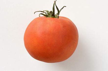 Tomato detail on white background, a Food & Drink Photo by Davizro's Market