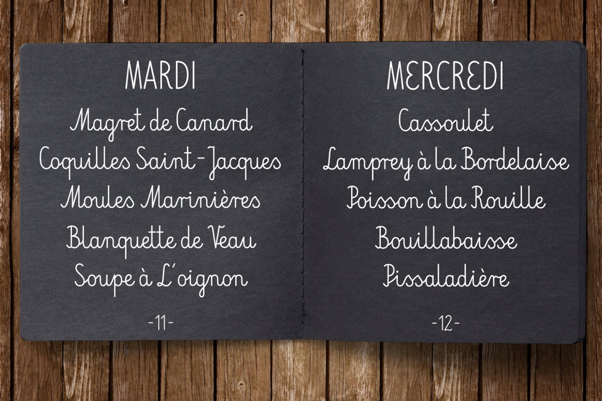 Elementarz Pro, a Script Font by Leitmotif (Photo 4 of 6)