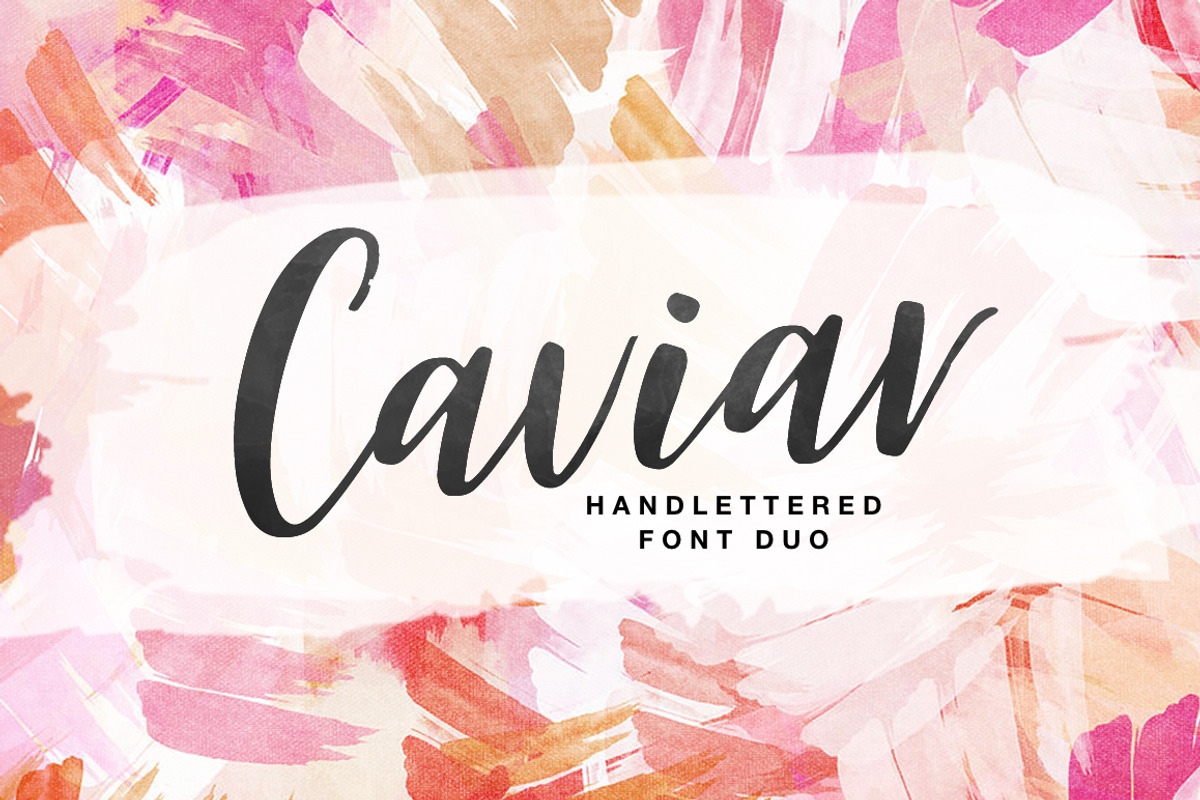 Caviar DUO font